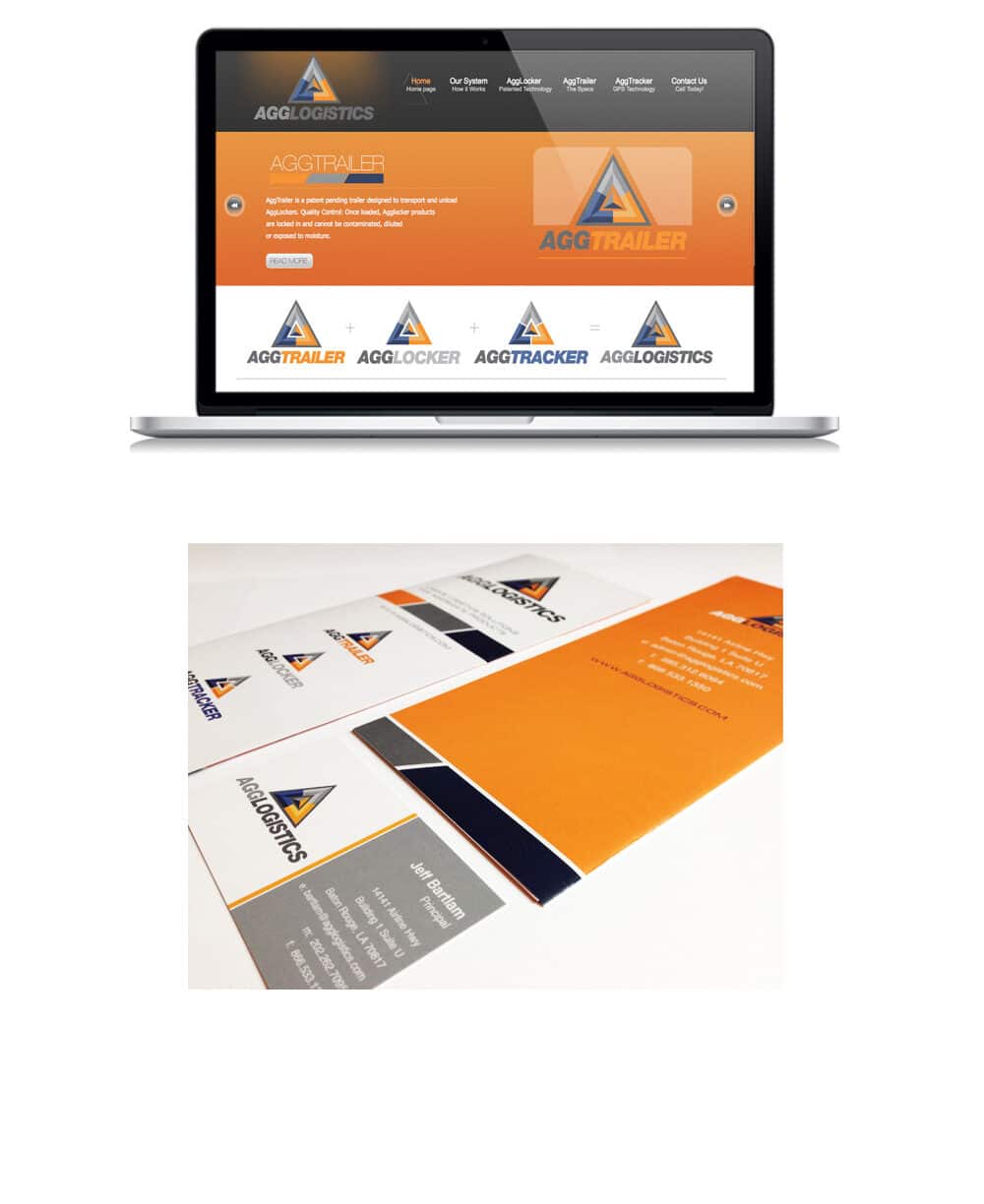 Agg Logistics - project image from the DP1 DESIGN portfolio
